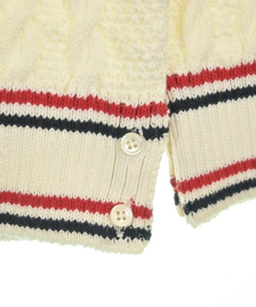THOM BROWNE（トムブラウン）カーディガン 白 サイズ:1(S位) メンズ/2200624624028