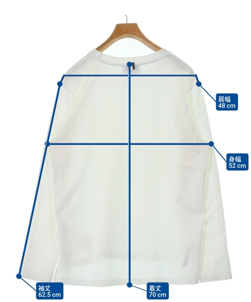 THOM BROWNE（トムブラウン）Tシャツ・カットソー 白 サイズ:3(L位) メンズ/2200625562039