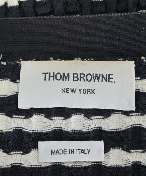 THOM BROWNE（トムブラウン）カーディガン 黒 サイズ:0(XS位) メンズ/2200625562046