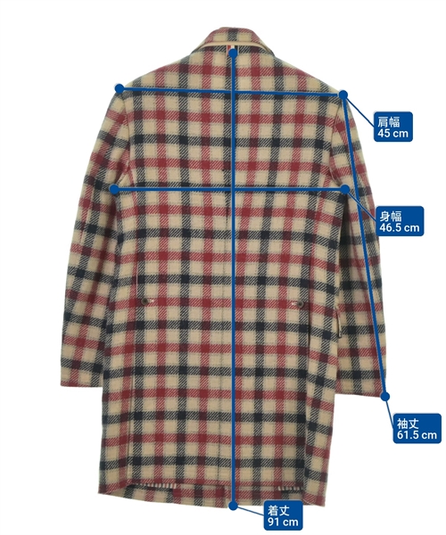 THOM BROWNE（トムブラウン）コート 白 サイズ:00(XS位) メンズ/2200627565014