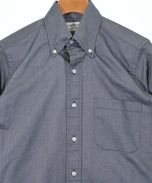 THOM BROWNE（トムブラウン）カジュアルシャツ 紺 サイズ:1(S位) メンズ/2200627722035