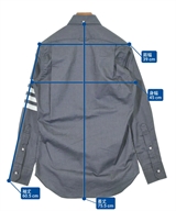 THOM BROWNE（トムブラウン）カジュアルシャツ 紺 サイズ:1(S位) メンズ/2200627722035