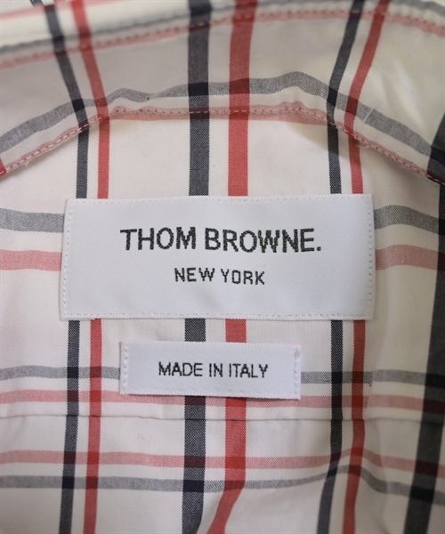THOM BROWNE（トムブラウン）カジュアルシャツ 白 サイズ:2(M位) メンズ/2200627722042