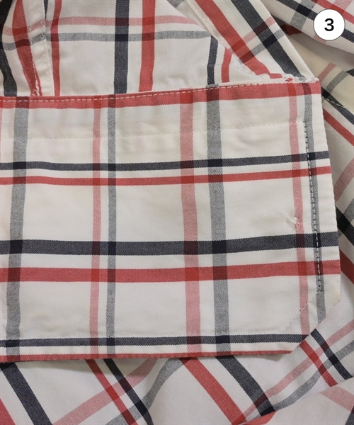 THOM BROWNE（トムブラウン）カジュアルシャツ 白 サイズ:2(M位) メンズ/2200627722042