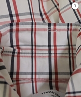 THOM BROWNE（トムブラウン）カジュアルシャツ 白 サイズ:2(M位) メンズ/2200627722042