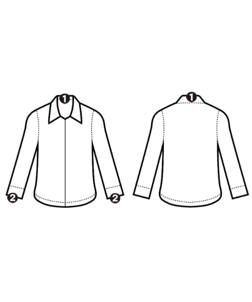 THOM BROWNE（トムブラウン）カジュアルシャツ 白 サイズ:1(S位) メンズ/2200628421036