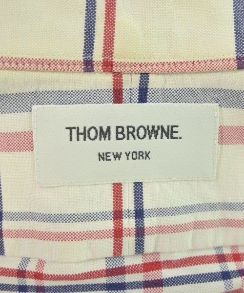 THOM BROWNE（トムブラウン）カジュアルシャツ 白 サイズ:1(S位) メンズ/2200628421036
