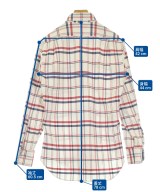 THOM BROWNE（トムブラウン）カジュアルシャツ 白 サイズ:1(S位) メンズ/2200628421036