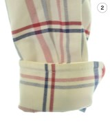 THOM BROWNE（トムブラウン）カジュアルシャツ 白 サイズ:1(S位) メンズ/2200628421036