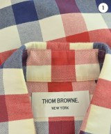 THOM BROWNE（トムブラウン）カジュアルシャツ その他（柄物・カラフル） サイズ:1(S位) メンズ/2200628421043