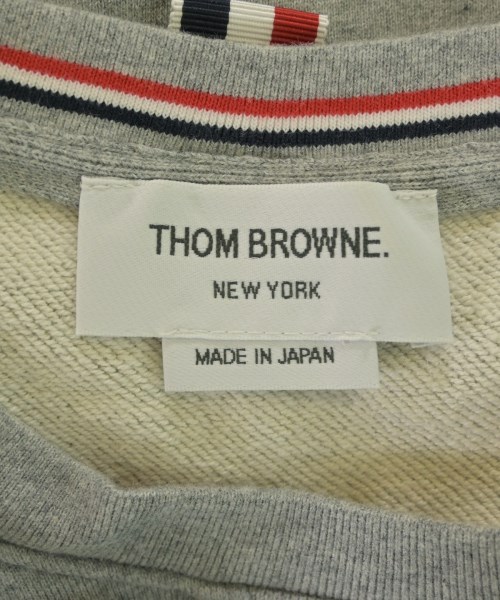 THOM BROWNE（トムブラウン）スウェット グレー サイズ:2(M位) メンズ/2200613697088