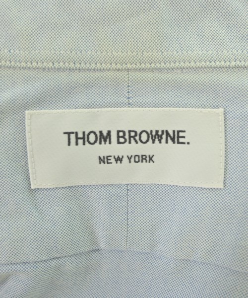 THOM BROWNE（トムブラウン）カジュアルシャツ 青 サイズ:3(L位) メンズ/2200613697132