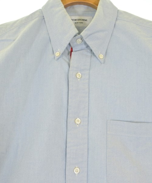 THOM BROWNE（トムブラウン）カジュアルシャツ 青 サイズ:3(L位) メンズ/2200613697132