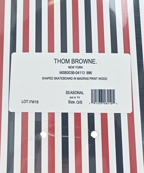 THOM BROWNE（トムブラウン）小物類（その他） 白 サイズ:- メンズ/2200626521097