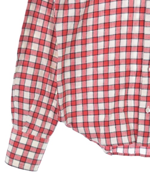 THOM BROWNE（トムブラウン）カジュアルシャツ 赤 サイズ:0(XS位) メンズ/2200612804036