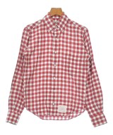 THOM BROWNE（トムブラウン）カジュアルシャツ 赤 サイズ:0(XS位) メンズ/2200612804036