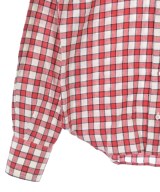 THOM BROWNE（トムブラウン）カジュアルシャツ 赤 サイズ:0(XS位) メンズ/2200612804036