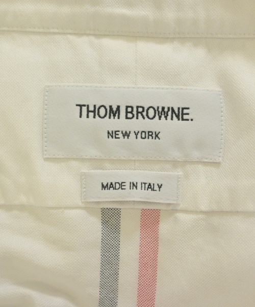 THOM BROWNE（トムブラウン）カジュアルシャツ 白 サイズ:3(L位) メンズ/2200633342142