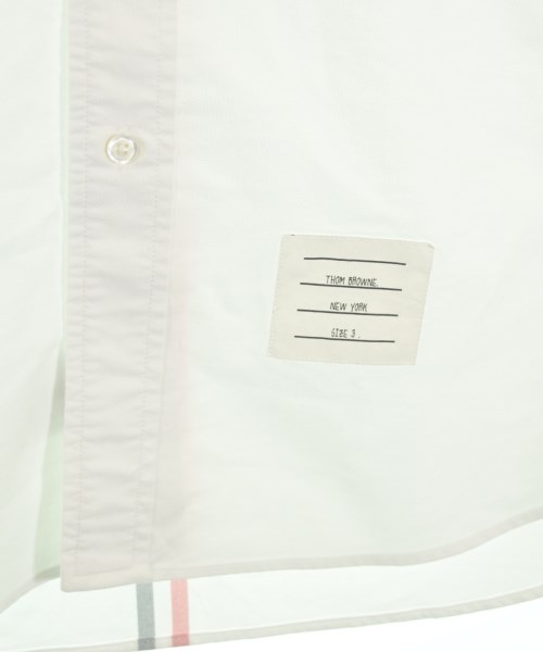 THOM BROWNE（トムブラウン）カジュアルシャツ 白 サイズ:3(L位) メンズ/2200633342142