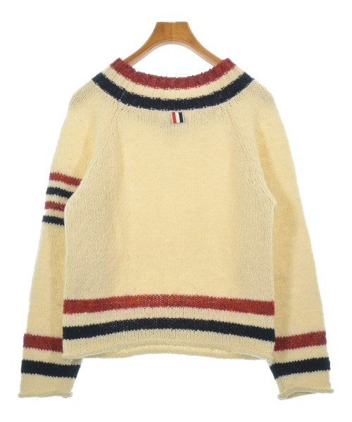 THOM BROWNE（トムブラウン）ニット・セーター ベージュ サイズ:0(XS位) メンズ/2200590792035