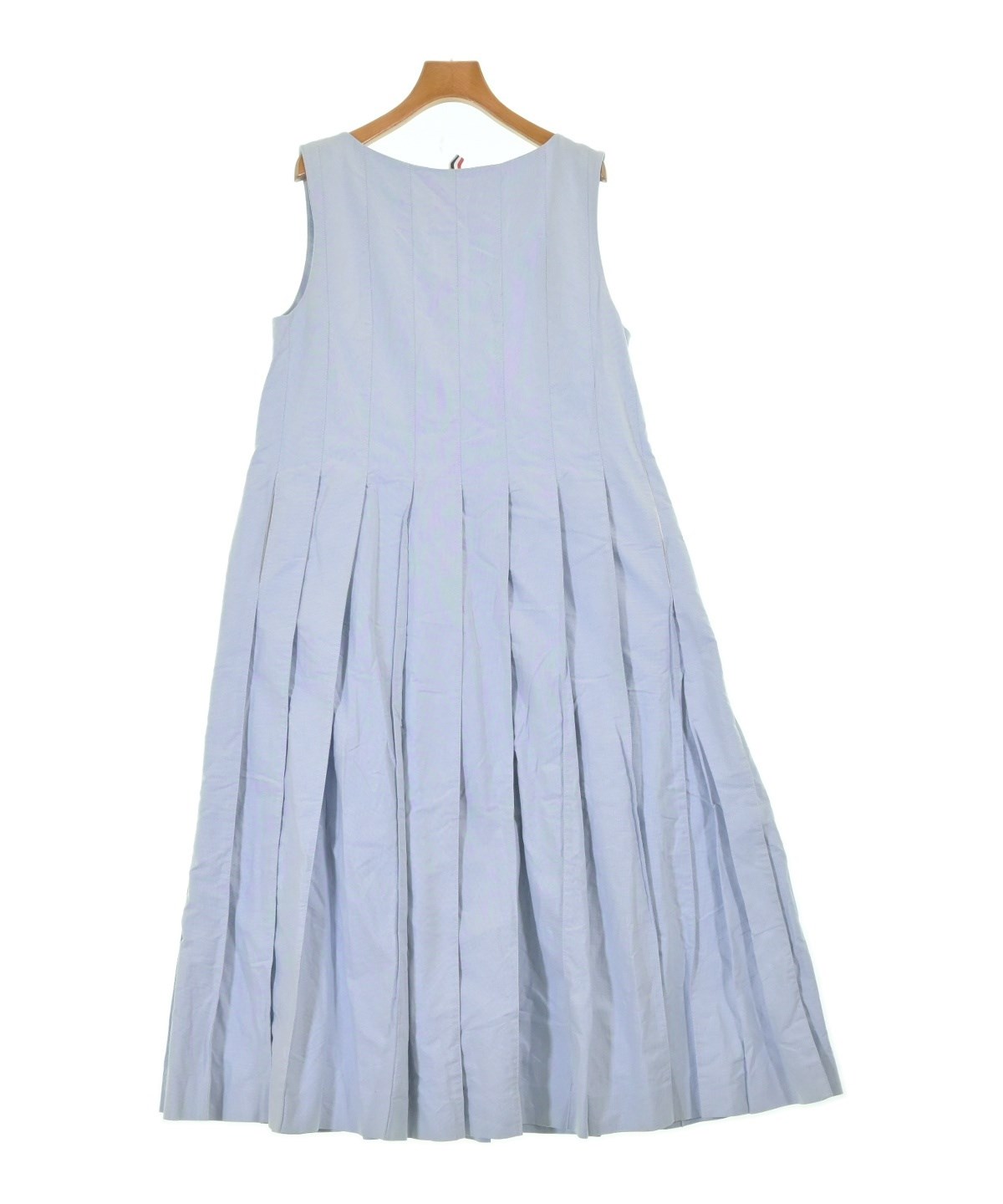 THOM BROWNE（トムブラウン）ワンピース 青 サイズ:40(M位) レディース