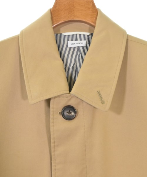 THOM BROWNE（トムブラウン）ステンカラーコート ベージュ サイズ:3(L位) メンズ/2200607122039