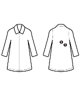 THOM BROWNE（トムブラウン）ステンカラーコート ベージュ サイズ:3(L位) メンズ/2200607122039