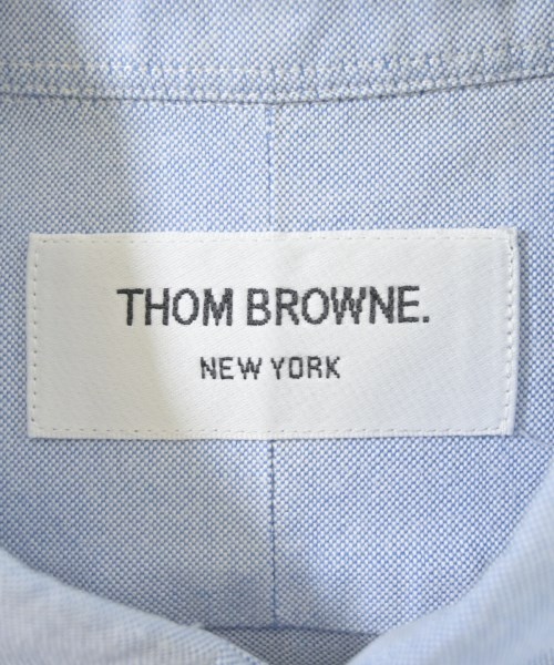 THOM BROWNE（トムブラウン）カジュアルシャツ 青 サイズ:2(M位) メンズ/2200611366030