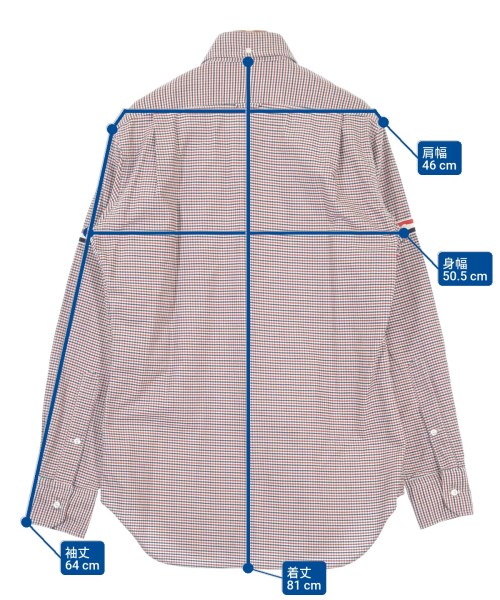 THOM BROWNE（トムブラウン）カジュアルシャツ 白 サイズ:-(M位) メンズ/2200611366108