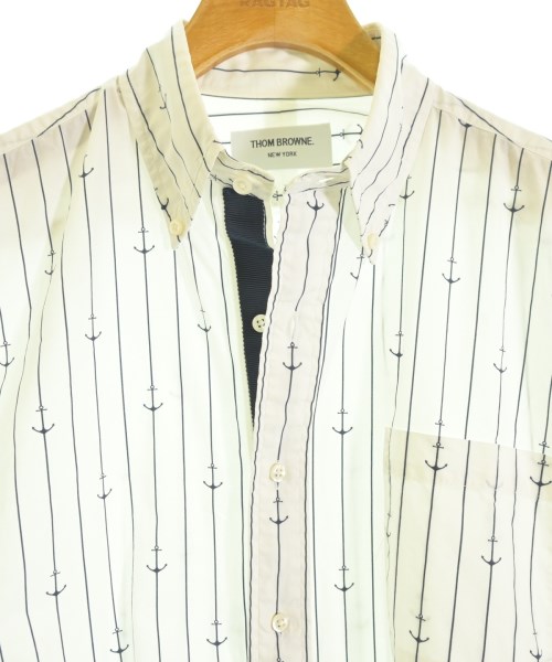 THOM BROWNE（トムブラウン）カジュアルシャツ 白 サイズ:2(M位) メンズ/2200612044067