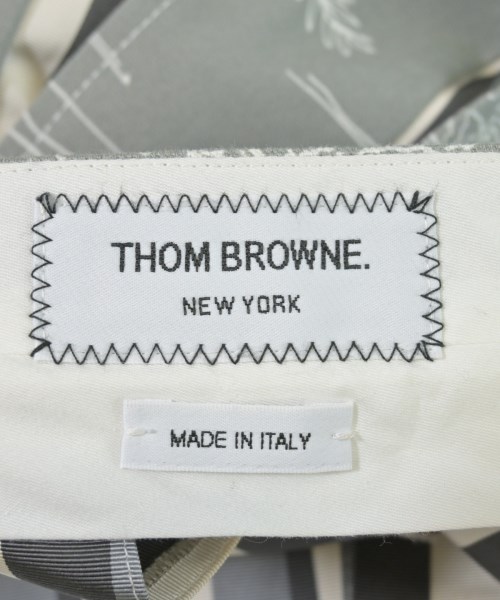 THOM BROWNE（トムブラウン）ひざ丈スカート グレー サイズ:40(M位) レディース/2200614100013