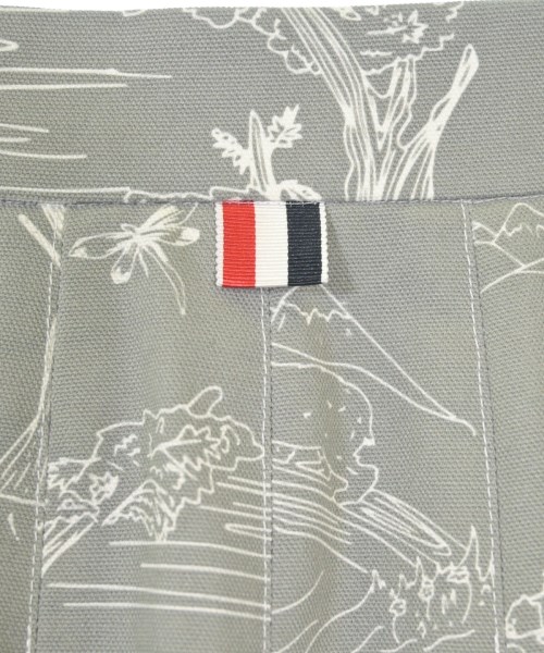 THOM BROWNE（トムブラウン）ひざ丈スカート グレー サイズ:40(M位) レディース/2200614100013