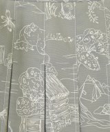 THOM BROWNE（トムブラウン）ひざ丈スカート グレー サイズ:40(M位) レディース/2200614100013