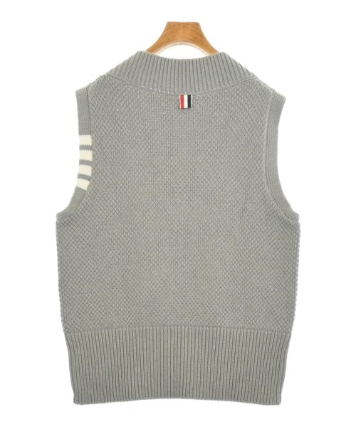 THOM BROWNE（トムブラウン）ベスト グレー サイズ:3(L位) レディース/2200614100051