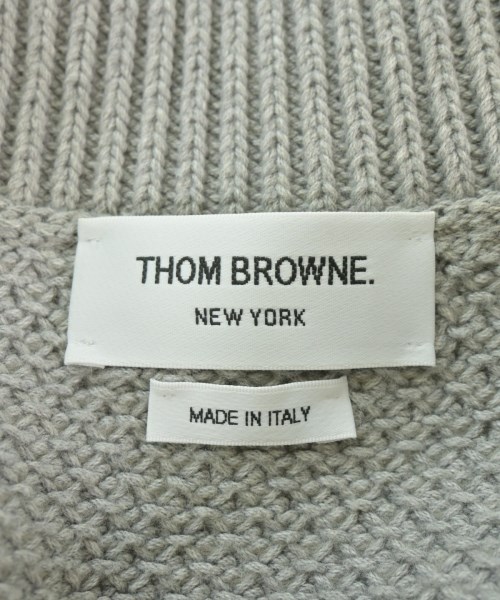 THOM BROWNE（トムブラウン）ベスト グレー サイズ:3(L位) レディース/2200614100051
