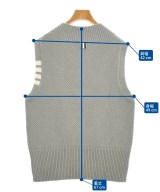 THOM BROWNE（トムブラウン）ベスト グレー サイズ:3(L位) レディース/2200614100051