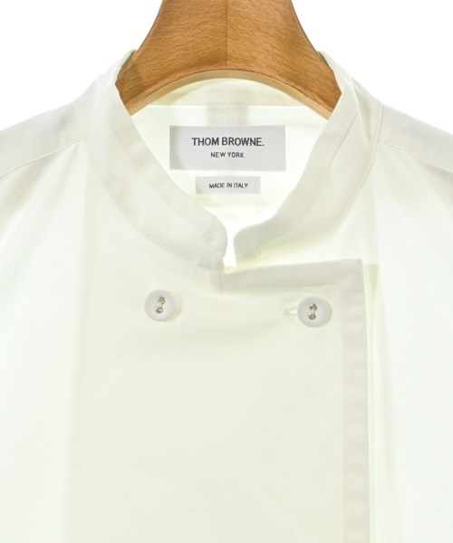 THOM BROWNE（トムブラウン）カジュアルシャツ 白 サイズ:0(XS位) レディース/2200614100075