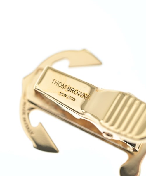THOM BROWNE（トムブラウン）ブレスレット・バングル ゴールド サイズ:- レディース/2200614100099