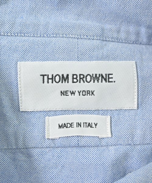 THOM BROWNE（トムブラウン）カジュアルシャツ 青 サイズ:1(M位) メンズ/2200614115109