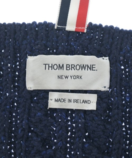 THOM BROWNE（トムブラウン）マフラー 紺 サイズ:- メンズ/2200615166025