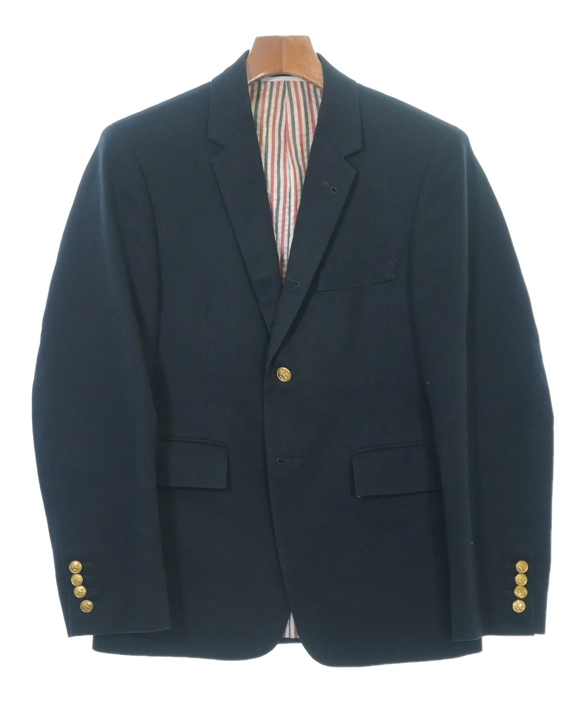 THOM BROWNE テーラードジャケット THOM BROWNE（トムブラウン）テーラードジャケット グレー サイズ:1(S