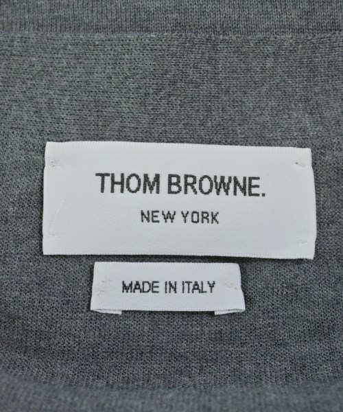 THOM BROWNE（トムブラウン）カーディガン グレー サイズ:3(L位) メンズ/2200617583035