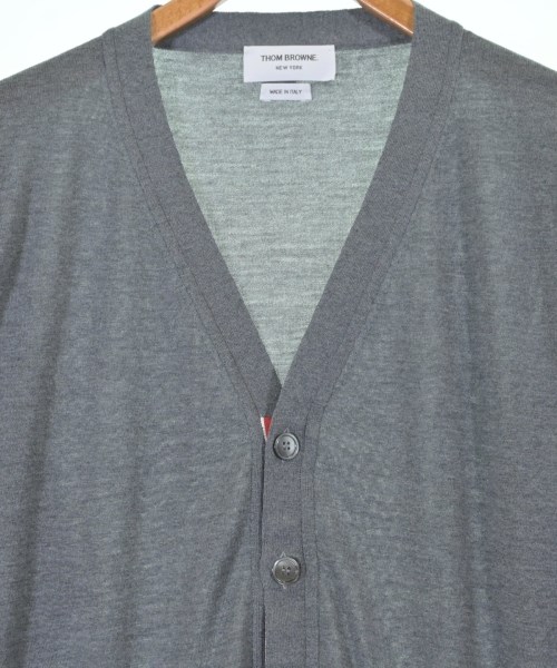 THOM BROWNE（トムブラウン）カーディガン グレー サイズ:3(L位) メンズ/2200617583035