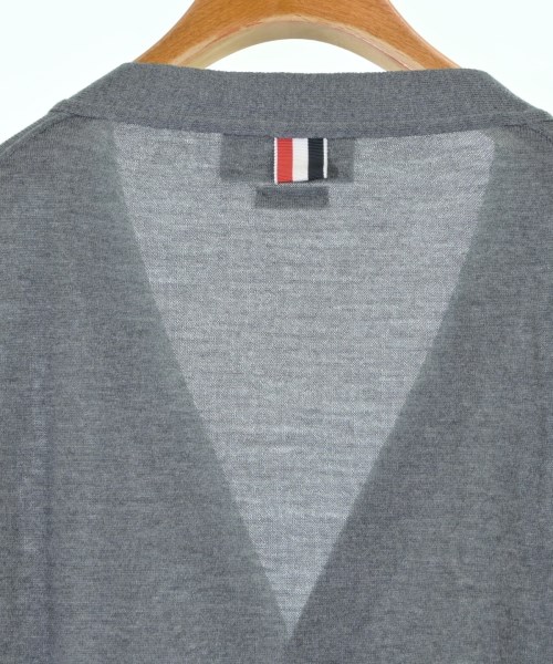 THOM BROWNE（トムブラウン）カーディガン グレー サイズ:3(L位) メンズ/2200617583035