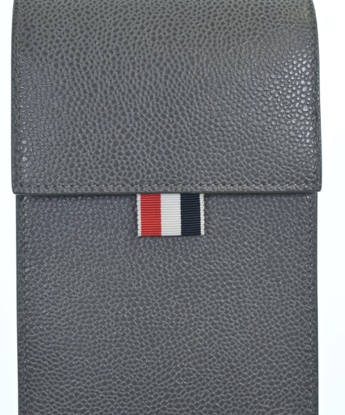 THOM BROWNE（トムブラウン）ショルダーバッグ グレー サイズ:- メンズ/2200620164207