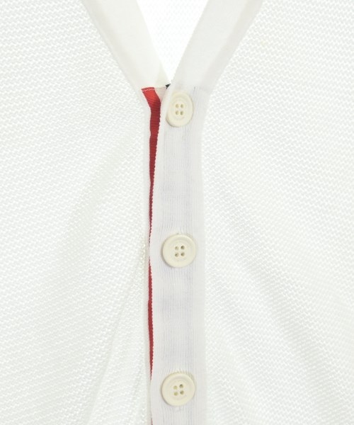 THOM BROWNE（トムブラウン）カーディガン 白 サイズ:0(XS位) メンズ/2200620646017