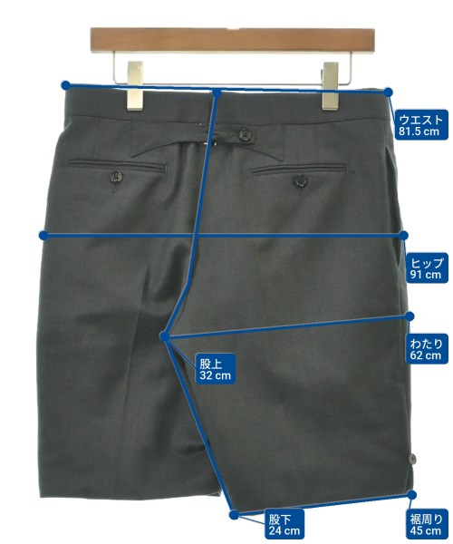 THOM BROWNE（トムブラウン）ショートパンツ グレー サイズ:1(S位) メンズ/2200620467049