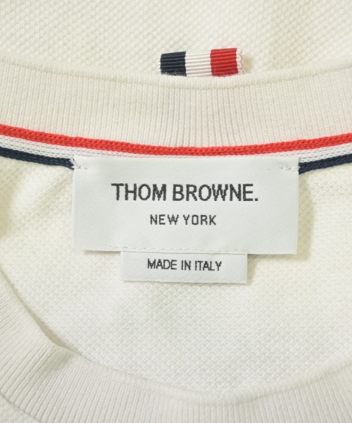 THOM BROWNE（トムブラウン）Tシャツ・カットソー 白 サイズ:2(M位) メンズ/2200620814300