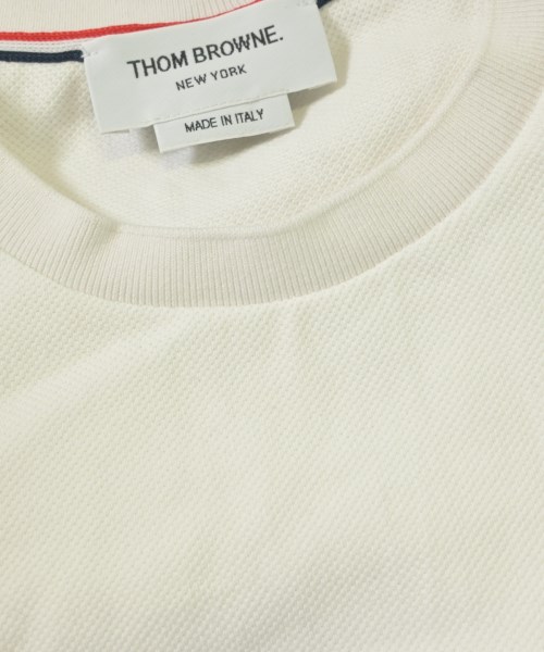 THOM BROWNE（トムブラウン）Tシャツ・カットソー 白 サイズ:2(M位) メンズ/2200620814300
