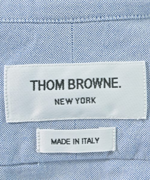 THOM BROWNE（トムブラウン）カジュアルシャツ 青 サイズ:0(XS位) メンズ/2200668791113